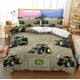 thumbnail image 1 of Kids Gifts Pickup Tractor Quilt Duvet Cover Set Bedspread3-Piece Bedding Set, 1 of 5