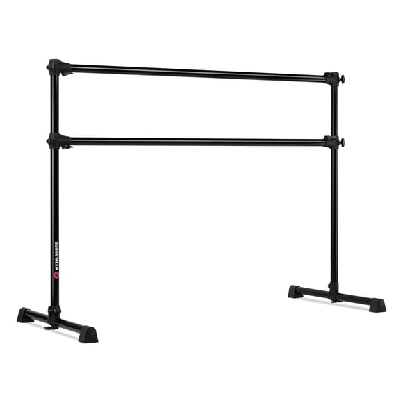 Barra de ballet Vita Vibe negra de 152 cm y altura ajustable