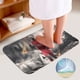 thumbnail image 4 of Juego de 3 Alfombras de Baño de Terciopelo Coral Bukayo Saka Desmarcar, 4 of 6