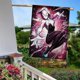 thumbnail image 5 of Gwen: Mujer Araña-bandera de jardín temática. Regalo perfecto para fans, amigos y familiares, ideal para actividades al aire libre y decoración de fiestas.28CM*45CM, 5 of 5