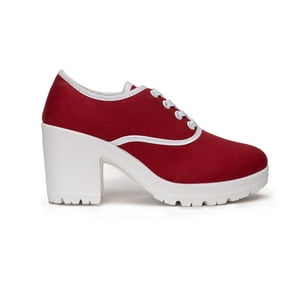 Zapatilla Mujer Rojo Layla Carbin