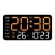 thumbnail image 3 of Reloj Despertador Digital Con Pantalla Grande, Relojes Eléctricos Para Dormitorio, Mesa, Festival, Luz Naranja, 3 of 3