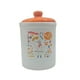 thumbnail image 3 of Azucarero especiero frasco loza 13x13x20cm 1500ml redondo naranja, 3 of 3