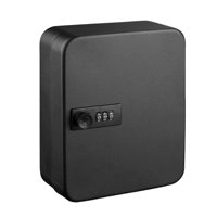 Ioensy - Caja De Llaves De Seguridad Para Gabinete De Llaves, Caja De Bloqueo De Llaves Que Ahorra Espacio Para Pared De Gabinete De Hoteles