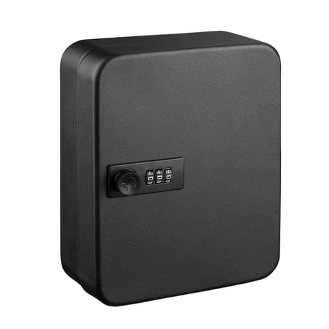 Ioensy - Caja De Llaves De Seguridad Para Gabinete De Llaves, Caja De Bloqueo De Llaves Que Ahorra Espacio Para Pared De Gabinete De Hoteles