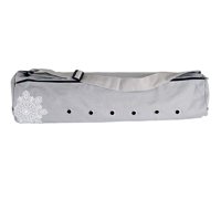 Magideal - Bolsa Para Esterilla De Yoga, Bolsa Deportiva Con Cremallera, Soporte Para Esterilla Antideslizante, Bolsa De Fitness, Práctica Bolsa De Almacenamient Gris