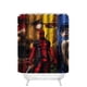 thumbnail image 1 of Cortina de ducha de Deadpool con ganchos (60 x 72 pulgadas), 1 of 3
