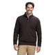 thumbnail image 1 of Jersey Izod con estampado de botones para hombre, color negro café, talla S, 1 of 4