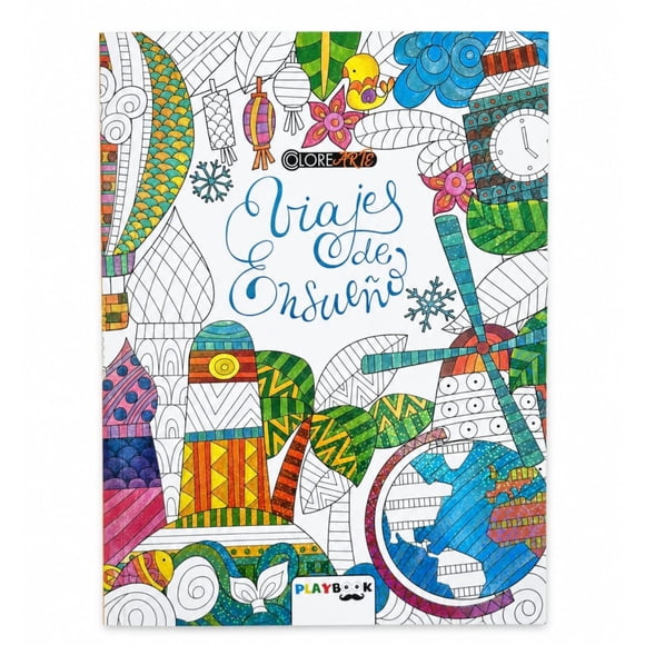 Viajes de ensueños - Libro para colorear