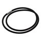 thumbnail image 4 of Mujer Collar Negro Goma Se?ora Pulsera Joyas Chica Accesorios 55cm, 4 of 5