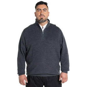 Kotting - Sweater Half Zipper Gris 4Xl