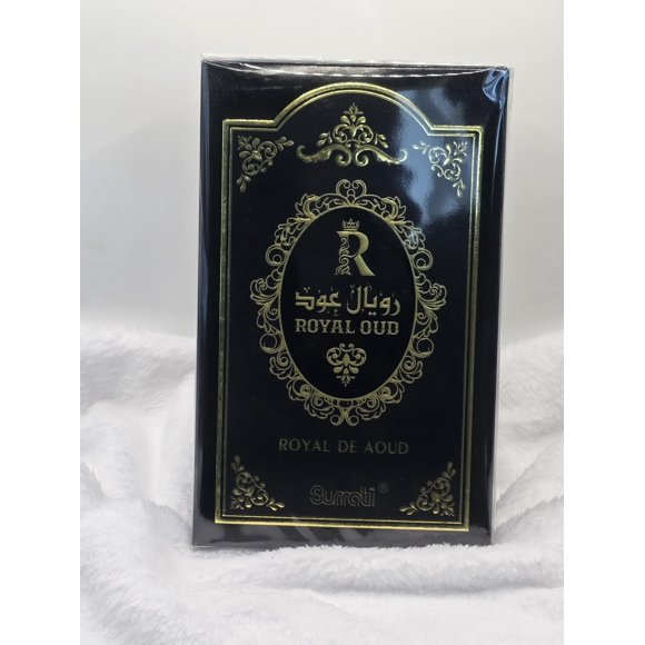 Perfume Surrati Royal Oud Eau de Parfum, 100 ml, para unisex