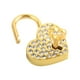 thumbnail image 2 of Love Heart Shape Candado Hardware Vintage Con Llaves Para Game Security Travel, 2 of 5