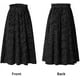 thumbnail image 5 of Falda plisada de lunares y cintura alta para mujer, falda midi larga con vuelo, 5 of 6