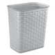 thumbnail image 1 of Basurero Baao Sterilite 3.4 Galones Plastico Tejido Gris, 1 of 3