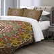 thumbnail image 3 of Purple Mandala Bedding Set Boho Duvet Cover Set 3 Piece Bohemian Comforter Cover with 2 Pillowcases, 3 of 5