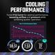 thumbnail image 5 of Cooler Master MF140 Halo² Blanco Ventilador PWM ARGB de 140mm, 5 of 9
