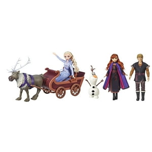 Total Click - Juguete Aventuras Frozen Ii Con Trineo Y Personajes Disney