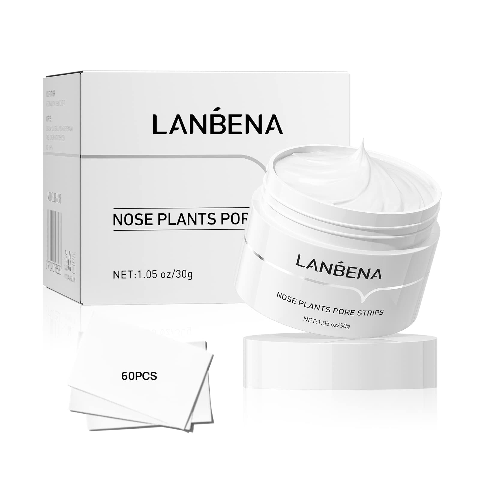 Mascarilla Removedora De Puntos Negros Lanbena Para Nariz Y Rostro 30 Ml