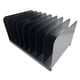 thumbnail image 5 of Organizador de Archivos de Escritorio Huron 8 Compartimentos Acero Negro, 5 of 5