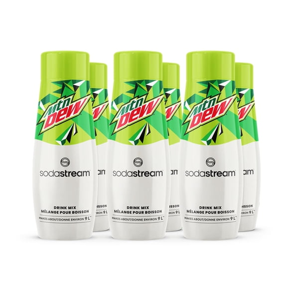 Mezcla para bebidas espumosas SodaStream Mtn Dew 440 ml