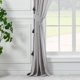thumbnail image 4 of Par de cortinas Greenland Home Monterrey 107 x 213 cm, color gris, 4 of 4