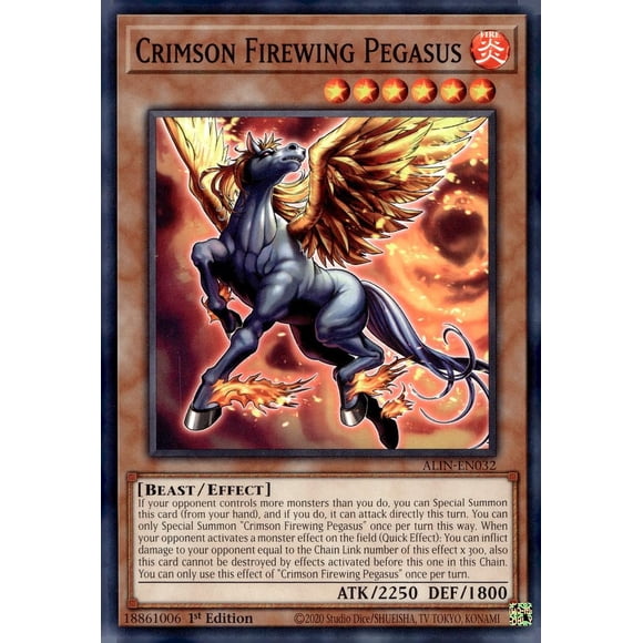 Pegaso Ala De Fuego Carmesí Alin en032 1 ª Ed