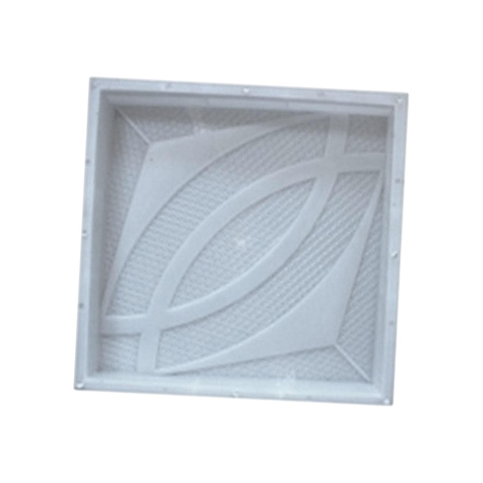 Magideal - Modelo De Ladrillo De Hormigón, Adoquín De Piedra, Baldosa Cuadrada Reutilizable Para Suelo, Modelo De Pavimento De Jardín Para Parque, Patio Y Estilo B