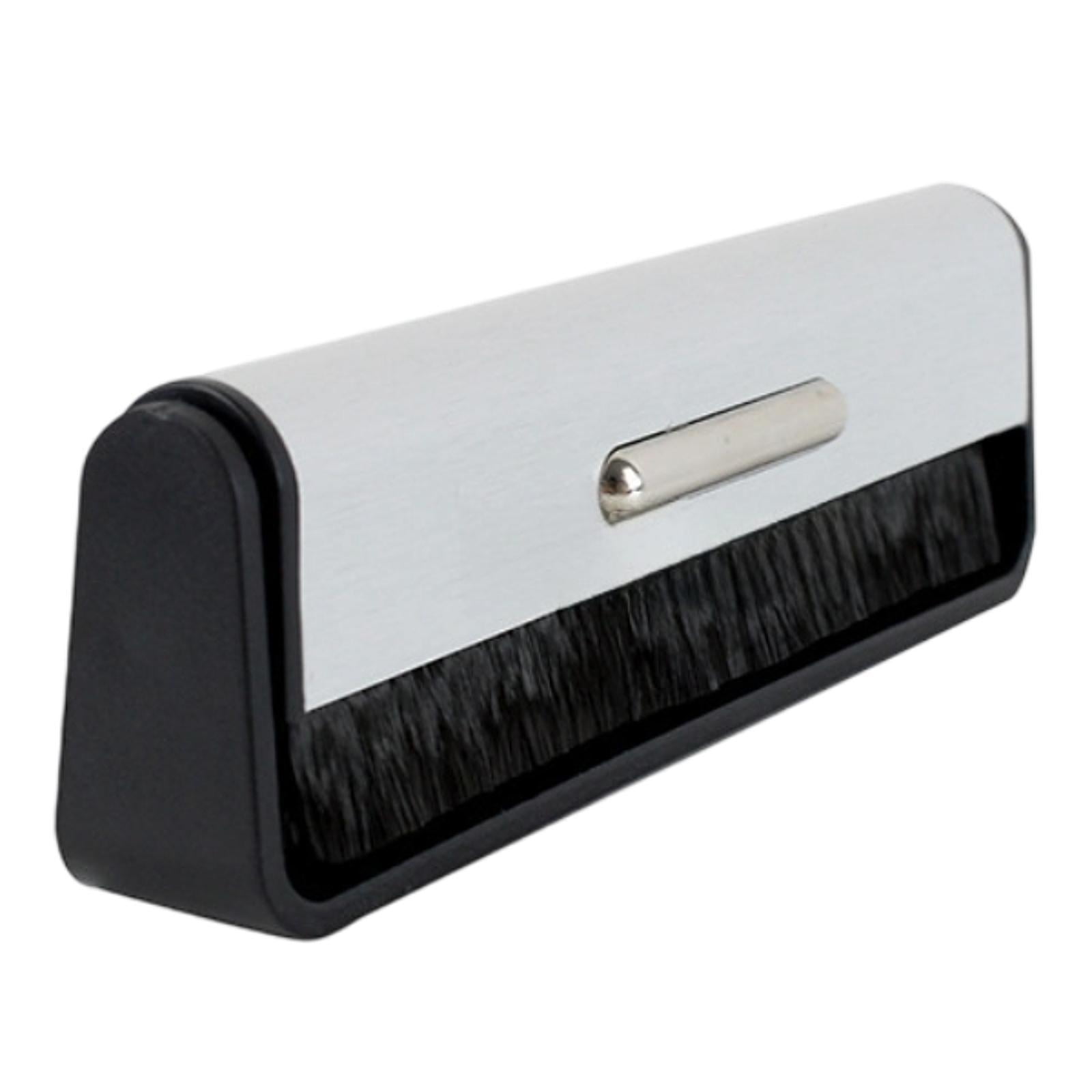 Magideal - Cepillo Para Discos Anti-esd, Limpieza Suave Y Quitapolvo, Altavoz, Accesorios Para Reproductor, Cerdas De Fibra De Carbono, Cepillo Para Limpieza De