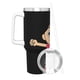 thumbnail image 3 of El Mundo de Ryan Vaso aislado de acero inoxidable con asa, diseño temático, regalo para familia, amigos y fans; incluye pajita y encaja en el portavasos estándar, 40 oz, 3 of 6