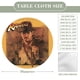 thumbnail image 2 of Los cazadores del arca perdida-theme Fitted Round Tablecloths Elastic Edged Table Covers Waterproof Table Cloth for Kitchen Holiday Party Tables Decor 150cm, 2 of 6