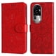 thumbnail image 5 of Funda tipo cartera FOXDOCK para OPPO Reno 10 5G , diseño girasol en relieve, cuero PU, cierre magnético, soporte y tarjetero, 5 of 5