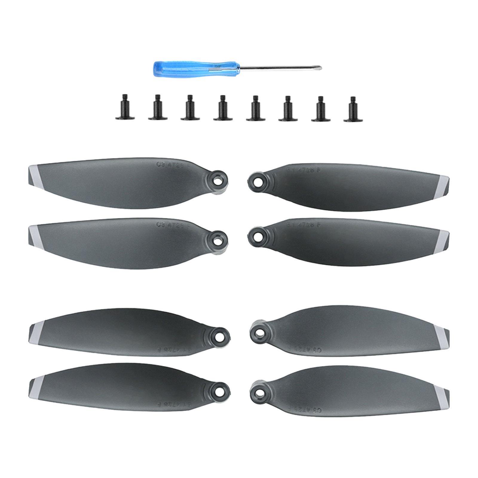 Bothyi - Mini Hélices Ligeras De Liberación Rápida Para Cuadricóptero 4726F, Accesorio Diy, Argent Edge