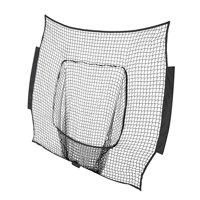 Ioensy - Red De Repuesto Para Béisbol De 83 X 83 Pulgadas, Suministros Para Bateo, Fildeo Y Bateo, Color Negro.