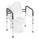 thumbnail image 1 of Rieles de seguridad para inodoros Lianjindun, plegables y portátiles, 160 kg, 1 of 6