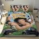 thumbnail image 1 of George de la Selva Conjunto de sábanas temático, trío de piezas, cómodo y amigable con la piel, diseño único, regalo de decoración para el hogar para familiares, amigos y fans,173cm *218cm, 1 of 6