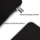 thumbnail image 3 of Funda para portátil RAINYEAR de 11 a 11,6 pulgadas para MacBook Air, color negro, 3 of 7