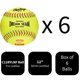 thumbnail image 2 of Softball Rawlings 30 cm (paquete de 6) Cuero Pro, 2 of 2