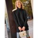 thumbnail image 3 of Suéter LILLUSORY Oversize de Cuello Alto para Mujer, 3 of 3