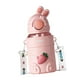 thumbnail image 3 of Botella De Agua Para Niños Linda Botella De Agua Con Correa Para Actividades Al Aire Libre Viajes Rosa, 3 of 3