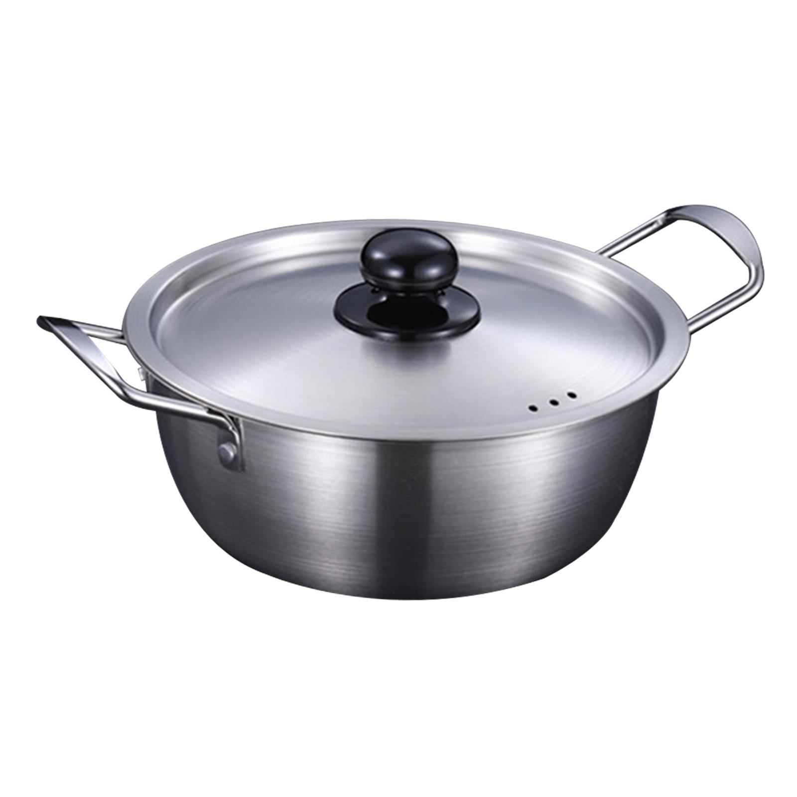 Bothyi - Olla De Cocina De Ramen Coreano, Olla De Cocina De Fideos Caseros Para Restaurante, Estofado De Senderismo, 20cm