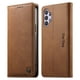 thumbnail image 1 of Funda Billetera de Cuero para [Samsung Galaxy A32 5G], Bloqueo RFID, Tarjetas y Soporte Marrón, 1 of 5