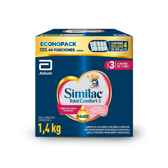 Fórmula Total Comfort 3 con HMO Caja, 1 Un