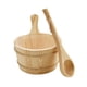 thumbnail image 2 of Herramienta de Baño de Baños de de Sauna de Madera 4L de Bañera de Bañera de Baño Resistente Suministro de Baño de Baño Portátil para Baño de Sp, 2 of 5