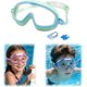 thumbnail image 1 of Gafas natación niños HD montura grande verano visión amplia antivaho clases natación, 1 of 5