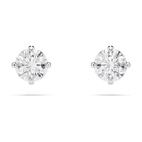 Pendientes Perforados Swarovski Attract Con Cristales De Talla Redonda