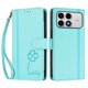 thumbnail image 3 of Funda Cartera Trébol para Xiaomi Poco F8 Pro con Ranuras Tarjetas y Carga Inalámbrica Verde menta, 3 of 6