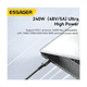 thumbnail image 3 of Cable carga ultra rápida USB tipo c- c 240w 5a pd3.1 #5, 3 of 3