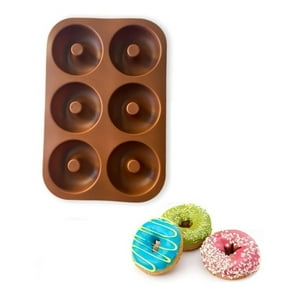 Genérico - Moldes Silicona Donas Moldes De Silicona Donuts Molde Dona