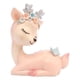 thumbnail image 3 of Animales Adorables Ciervos Figurines Toy Para La Estatua De La Fiesta De Bienvenida Al Bebé Rosa Hecho A Mano, 3 of 5